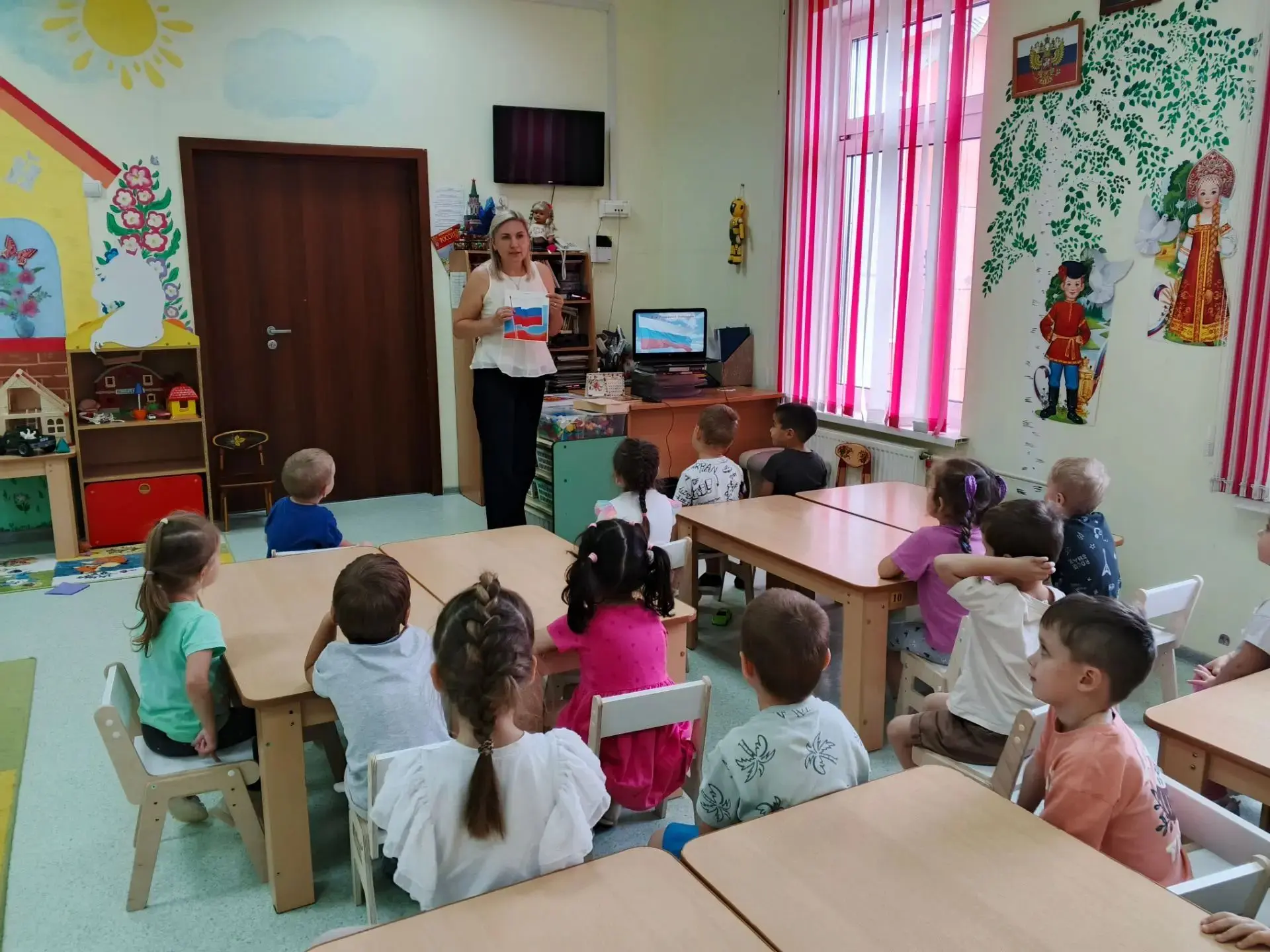 25 августа в МАОУ "Гимназия 1 г. Рузы" дошкольное отделение  (корпус 5) в  средней груп...
