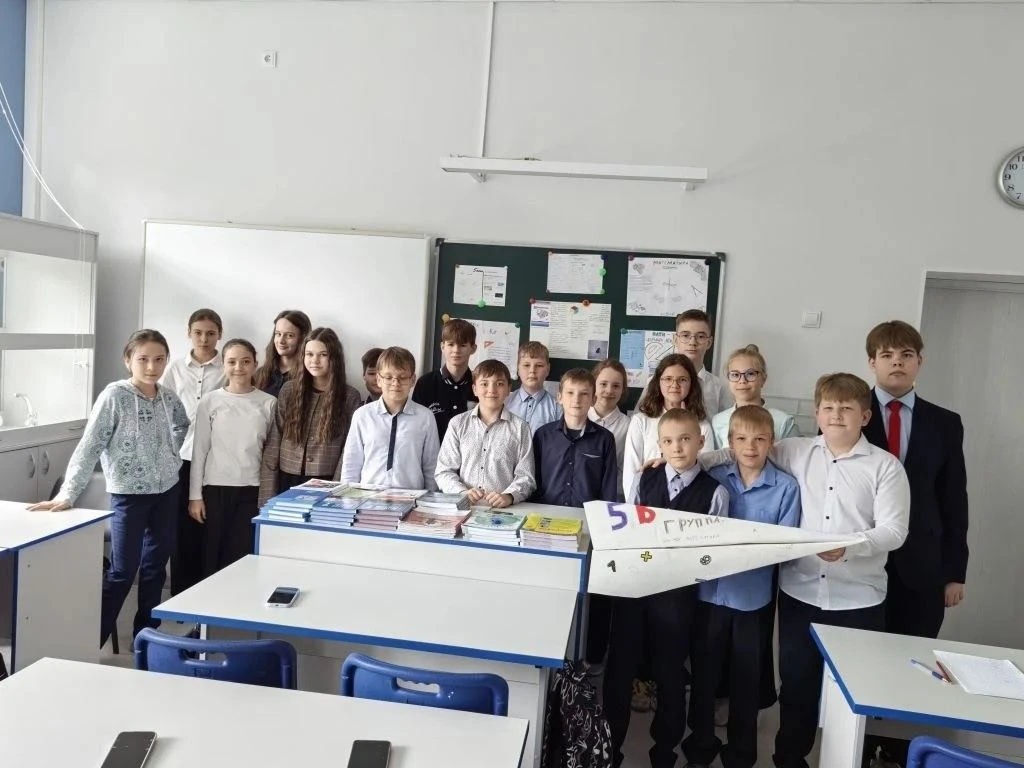 Ученики 5 "В" класса приняли участие в проектной деятельности на уроках математики!