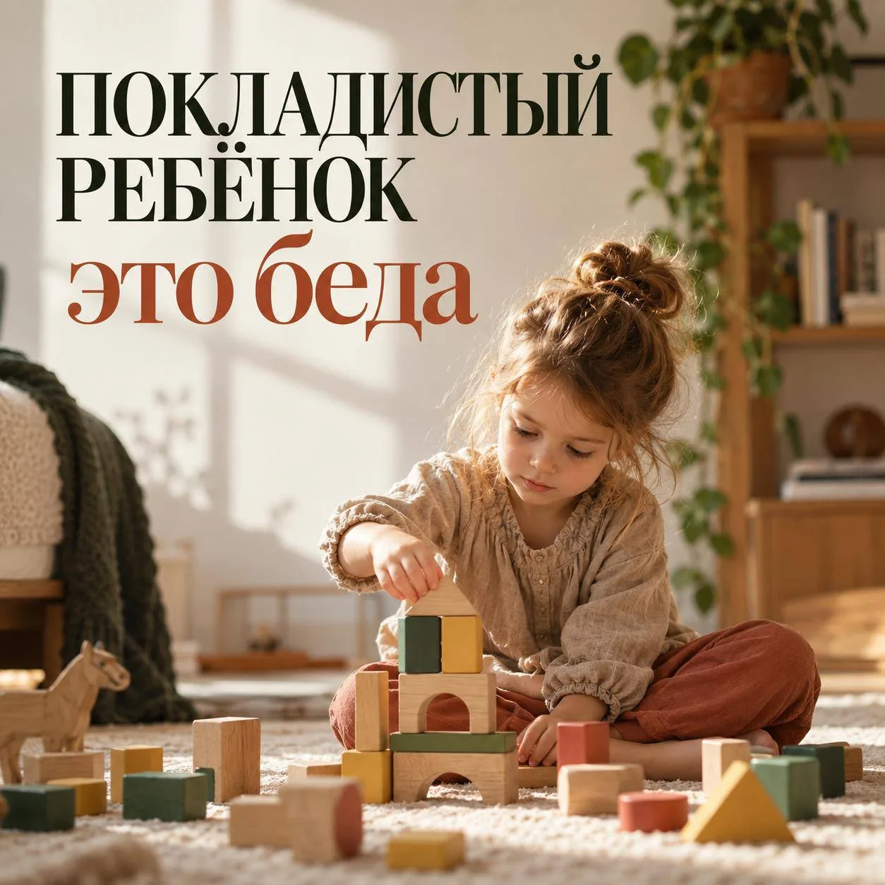 ПОКЛАДИСТЫЙ РЕБЁНОК НЕ ВСЕГДА УДОБЕН САМОМУ СЕБЕ