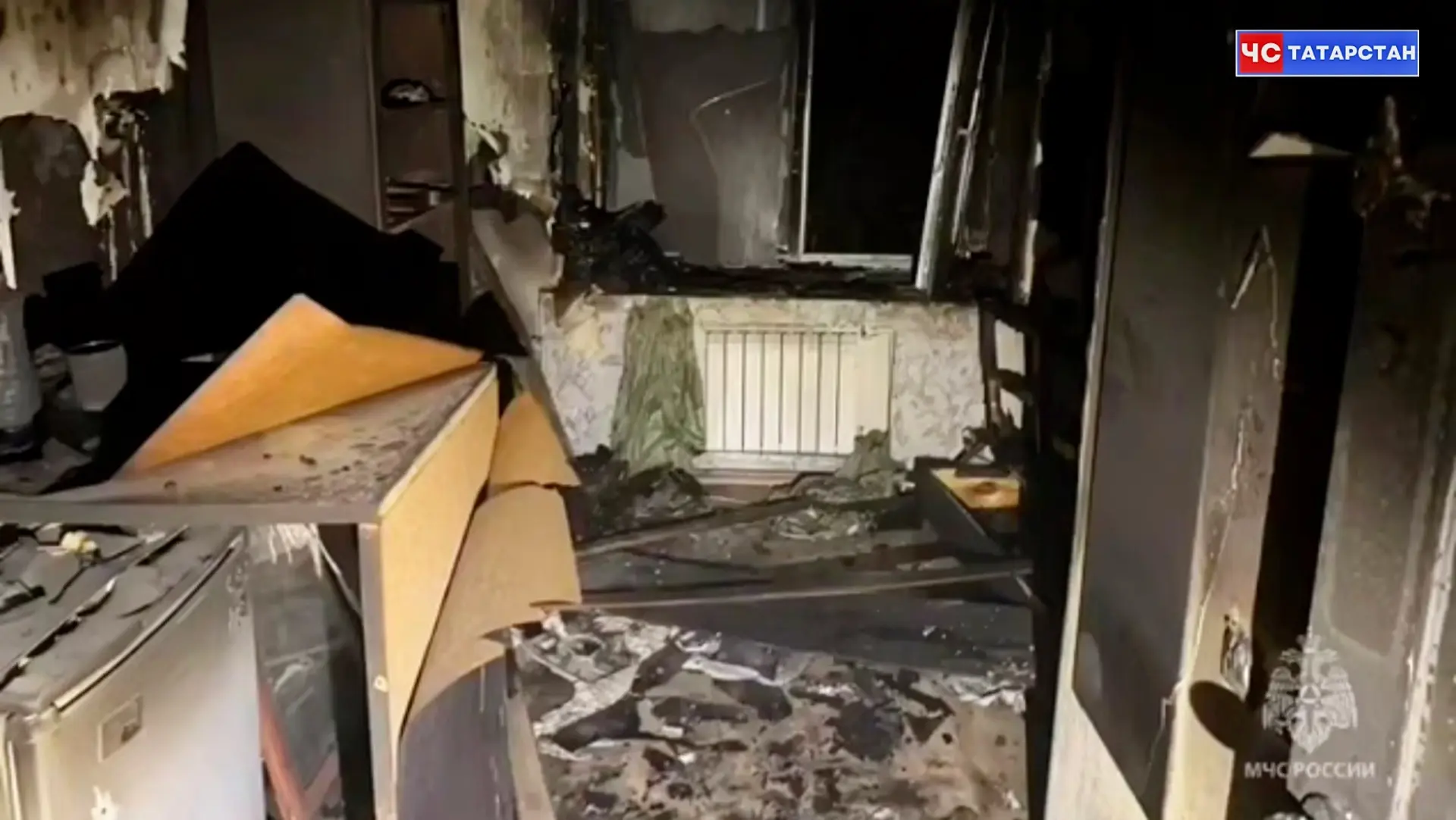 📰В Казани при пожаре спасли пять человек