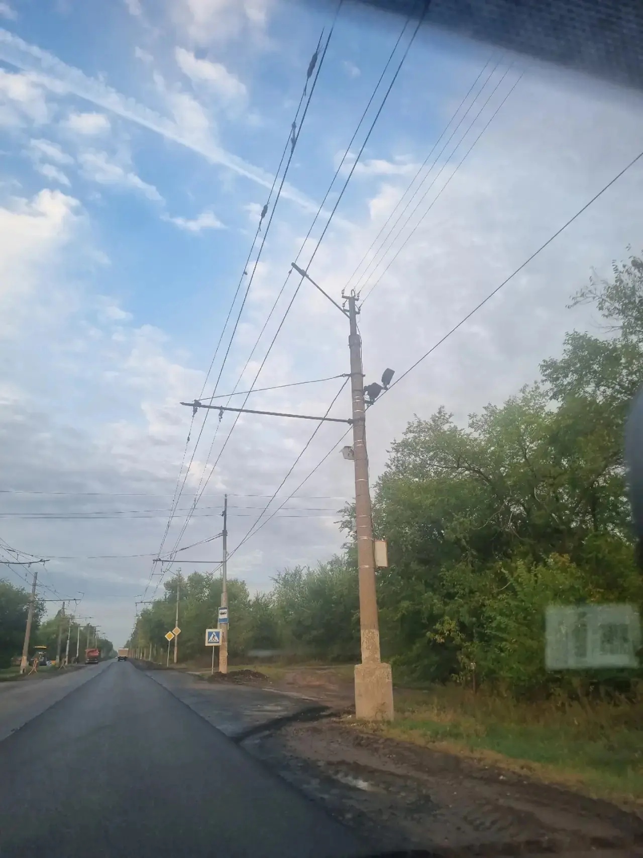 Народ, кто ездит в сторону свалки — будьте внимательны! Повесили камеру, не знаю, давно...