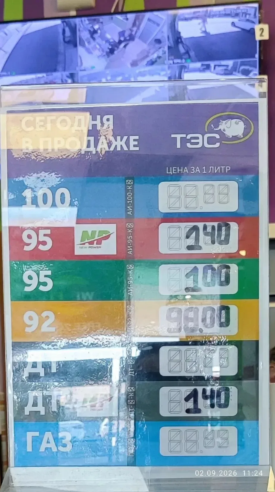 ⛽️ ТЭС сегодня. 2 сентября.