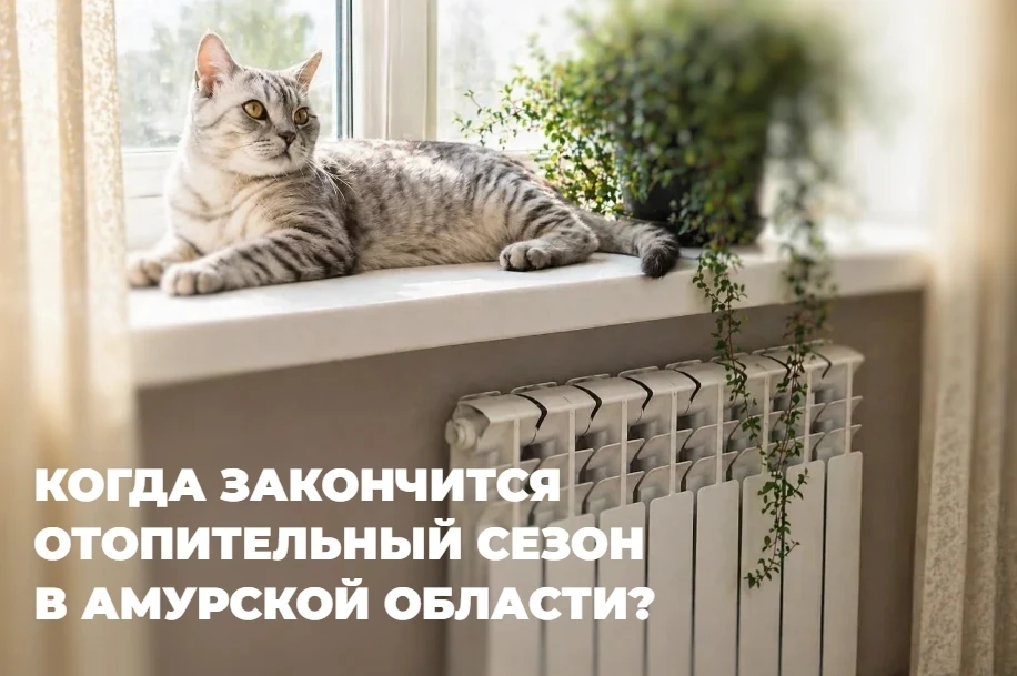 В муниципалитетах Амурской области начинается поэтапное завершение отопительного сезона...