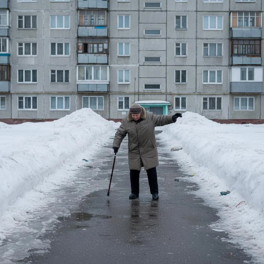 Осторожно, гололёд!

Вот несколько советов:

-Подготовьте обувь: выберите нескользящую обувь. Можно 