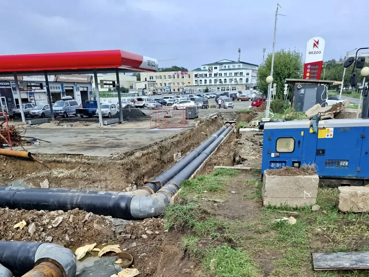🔧В Большом Камне Примтеплоэнерго обновляет тепловые сети