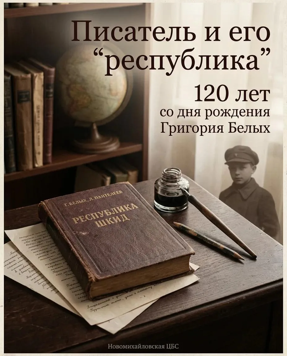 📖 Писатель и его «республика» 120 лет со дня рождения Григория Белых