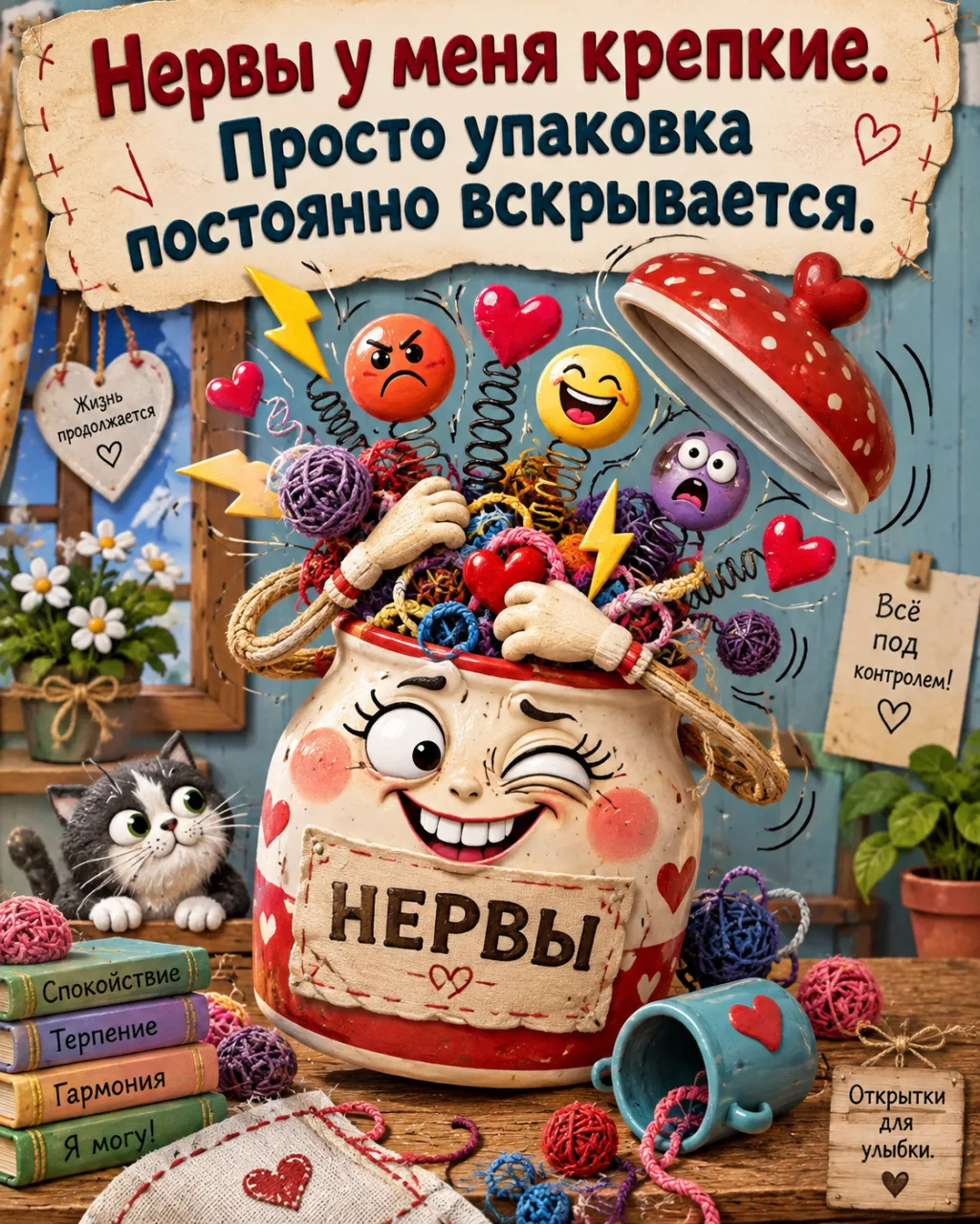 😌 С утра держалась молодцом, к обеду крышечка начала подпрыгивать.