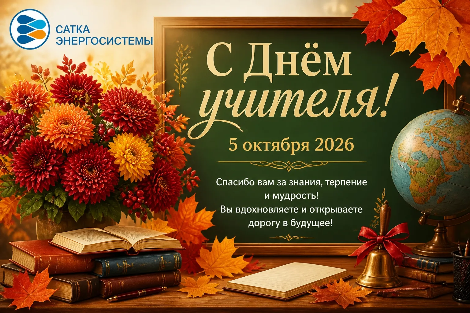С Днём учителя!