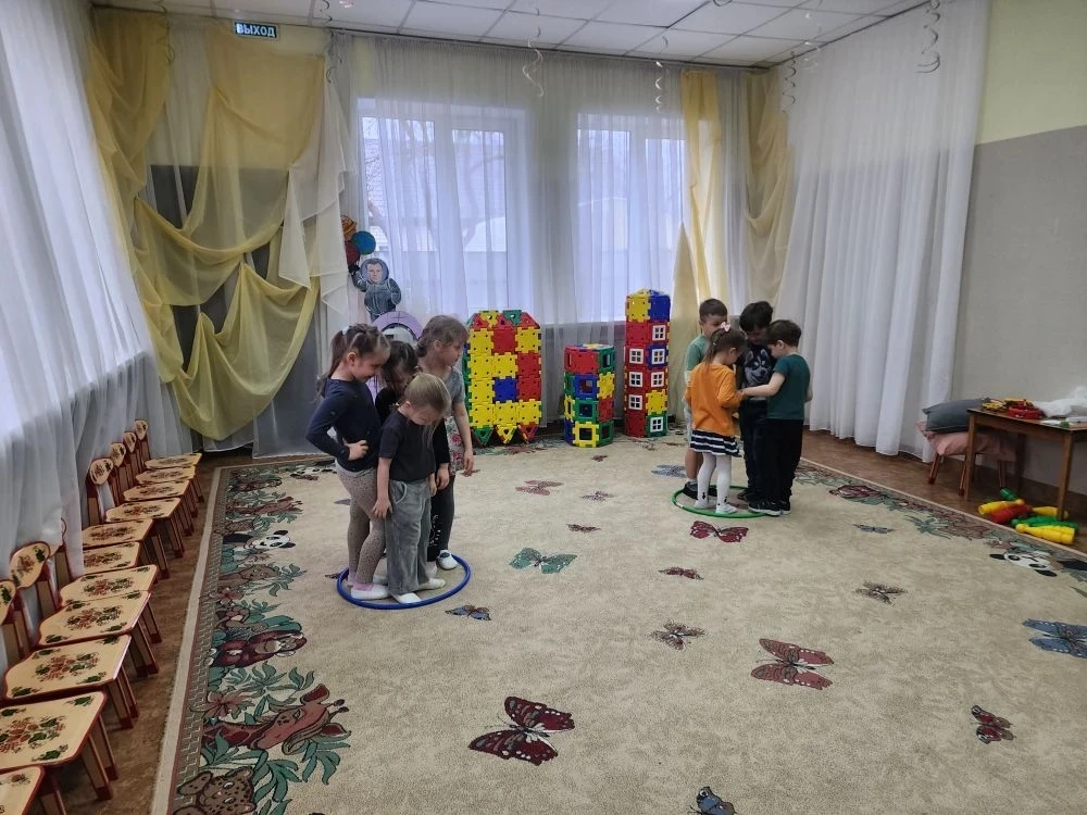В дошкольных отделениях прошли игровые, познавательные досуги посвященные Дню космонавтики "Если тол