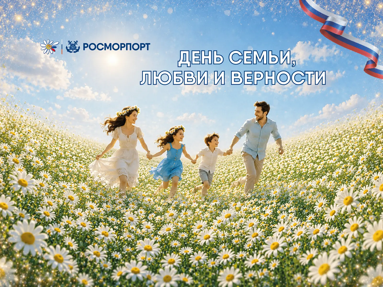 ⚓ Поздравление генерального директора ФГУП «Росморпорт» Сергея Пылина с Днем семьи, любви и верности