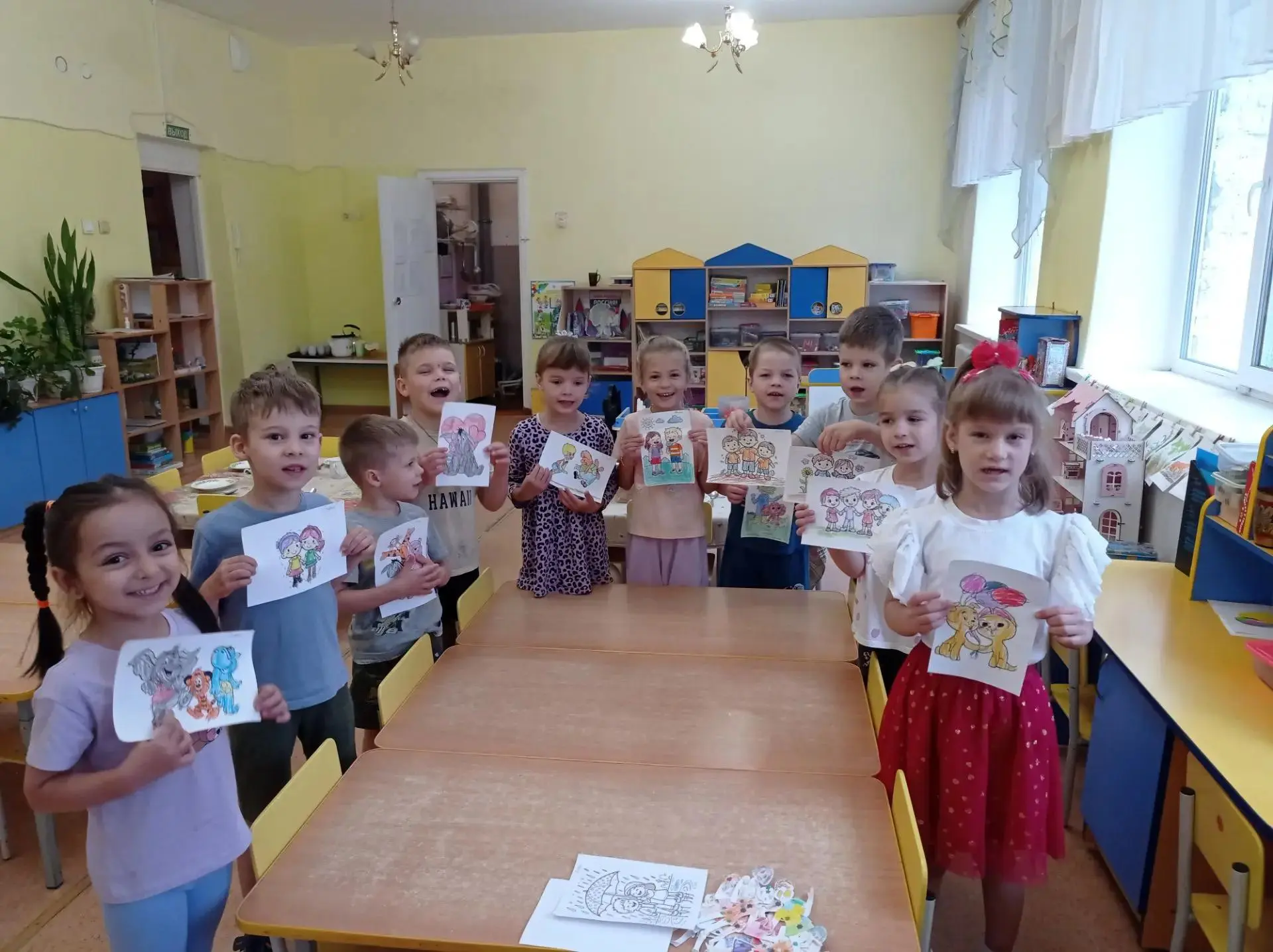 В группе “Очаровашки” 😊, очень интересно и познавательно прошла 🌞“Неделя дружбы” 🤝Ре...