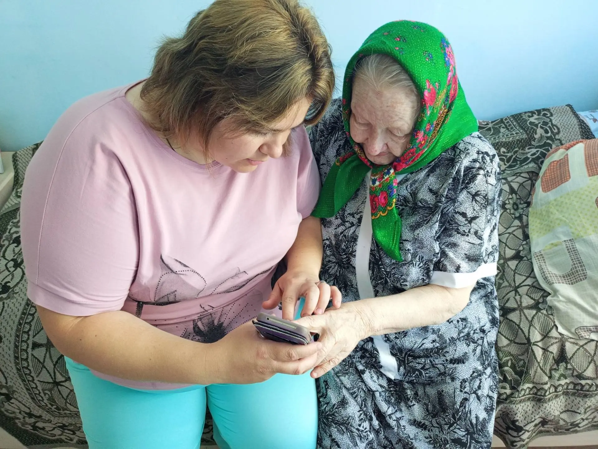 Гаджеты без возраста! В современном мире технологии не знают возраста. Наши проживающие...