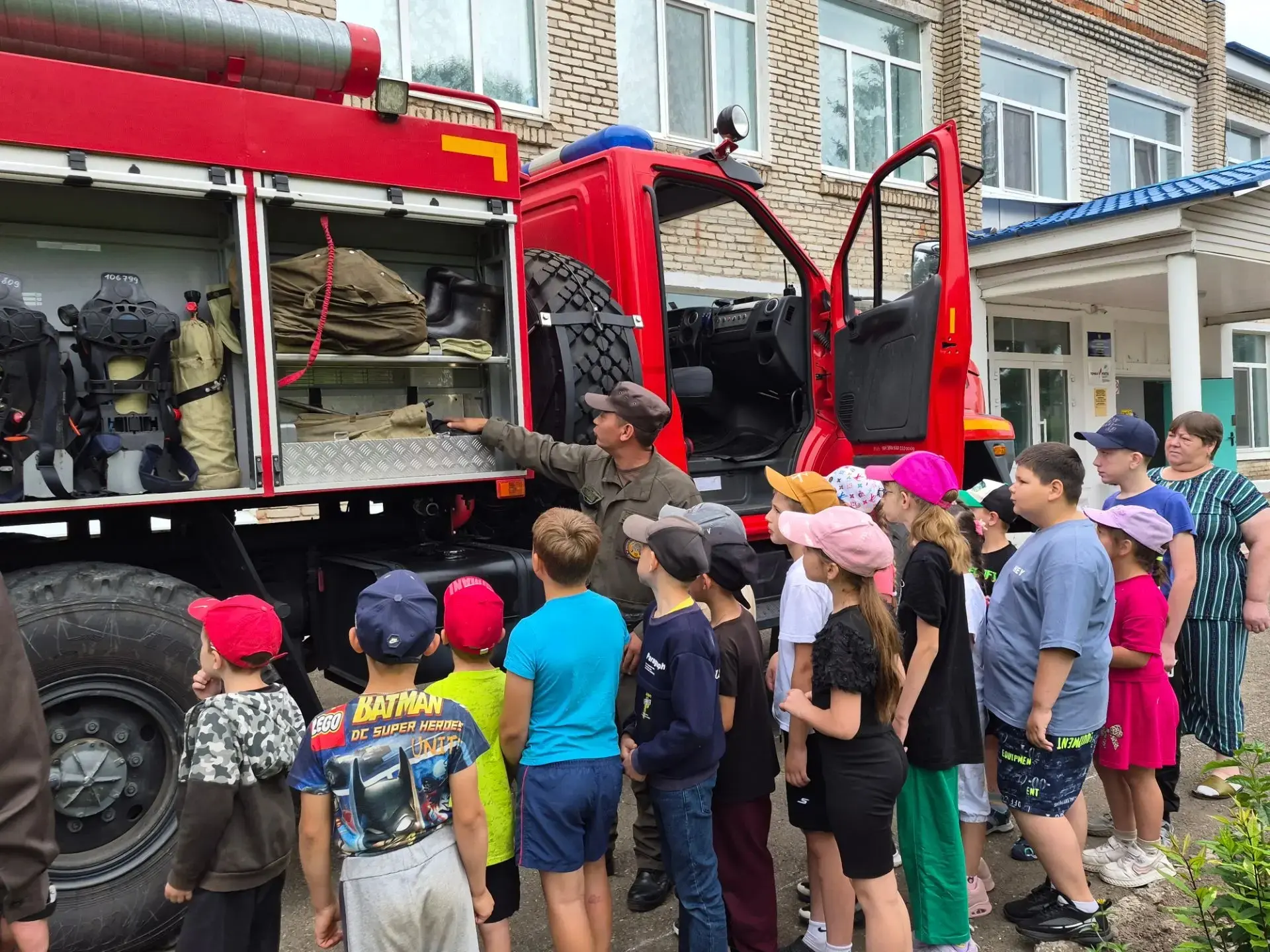 🚒«К нам приехала пожарная машина!»🚒