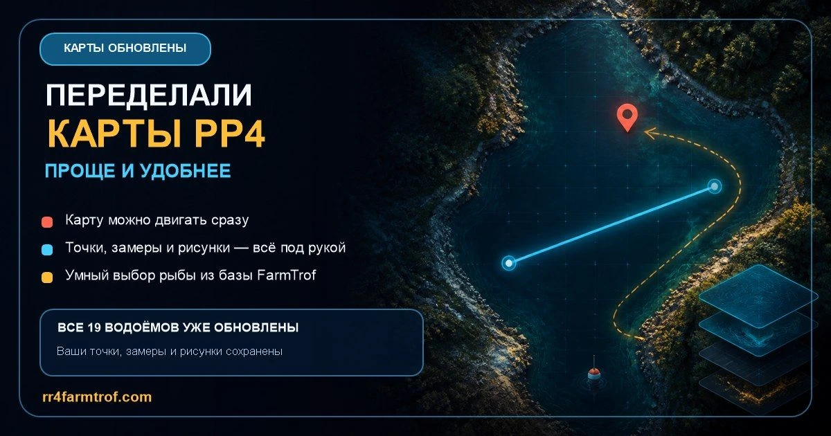 🗺 Полностью обновили карты РР4