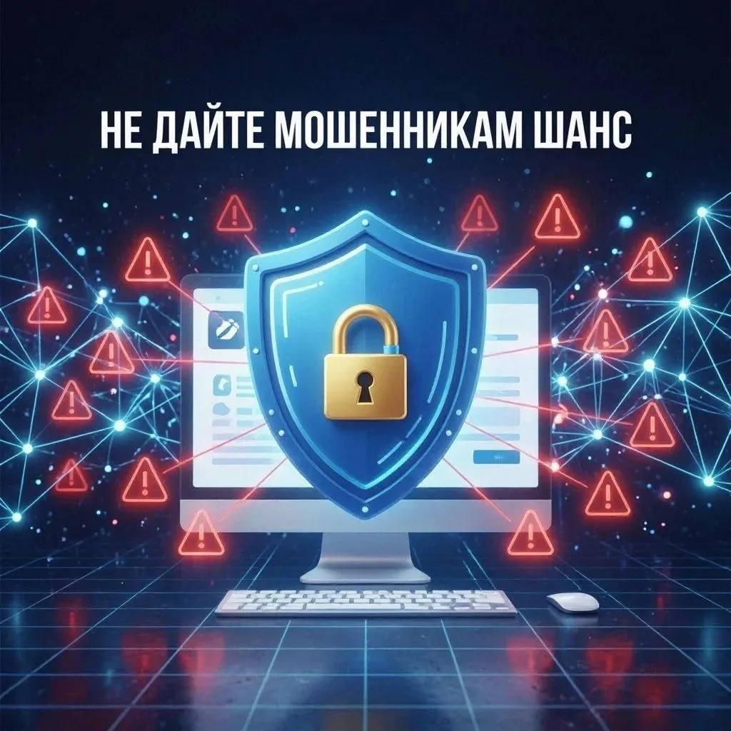 🛡 Не дайте мошенникам шанс: защитите себя на Госуслугах!
