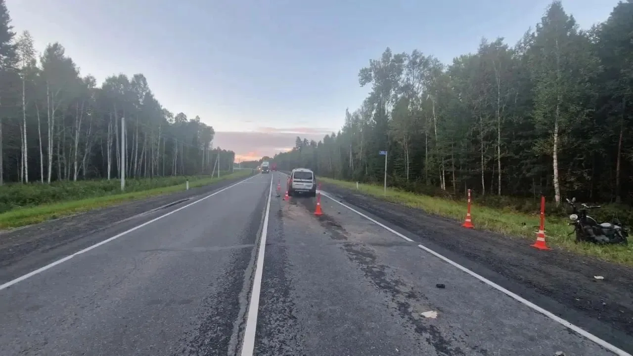 Челябинский байкер погиб на тюменской трассе