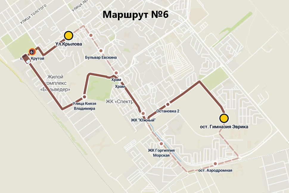Продолжаем знакомить с будущими автобусными маршрутами Анапы.