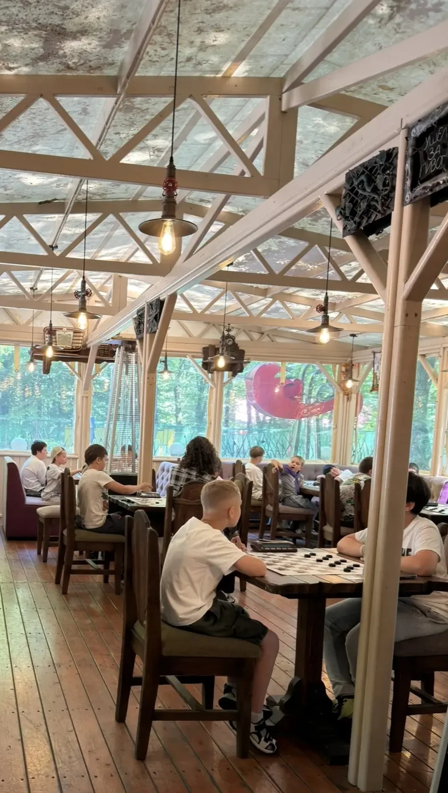 ♟Сегодня в городском парке культуры и отдыха "Победа" состоялось городское первенство по русским шаш