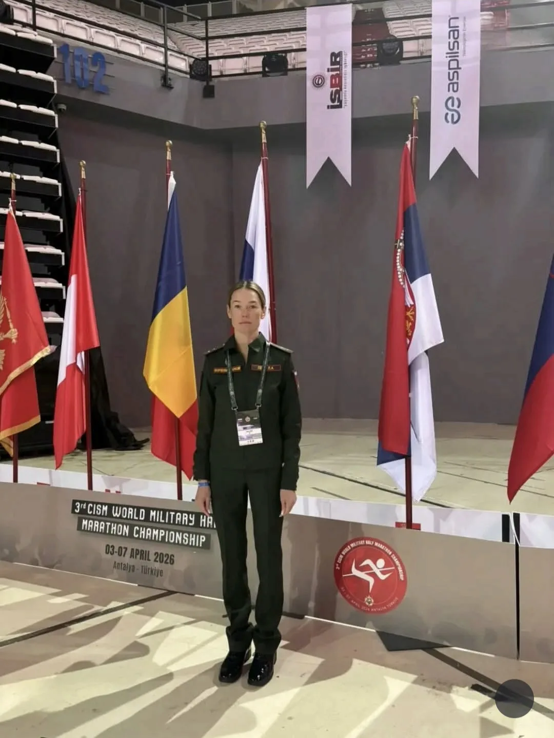 Поздравляем Луизу Лега с 🥈 на ЧМ среди военных 3rd CISM WMC Half Marathon в Анталье!