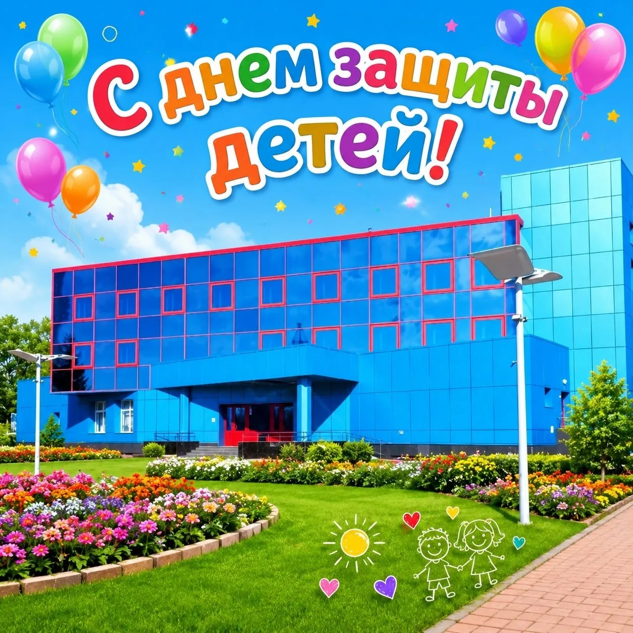 С праздником, ребята! 🌼
Улыбайтесь, веселитесь, совершайте новые открытия, будьте любознательными. 
