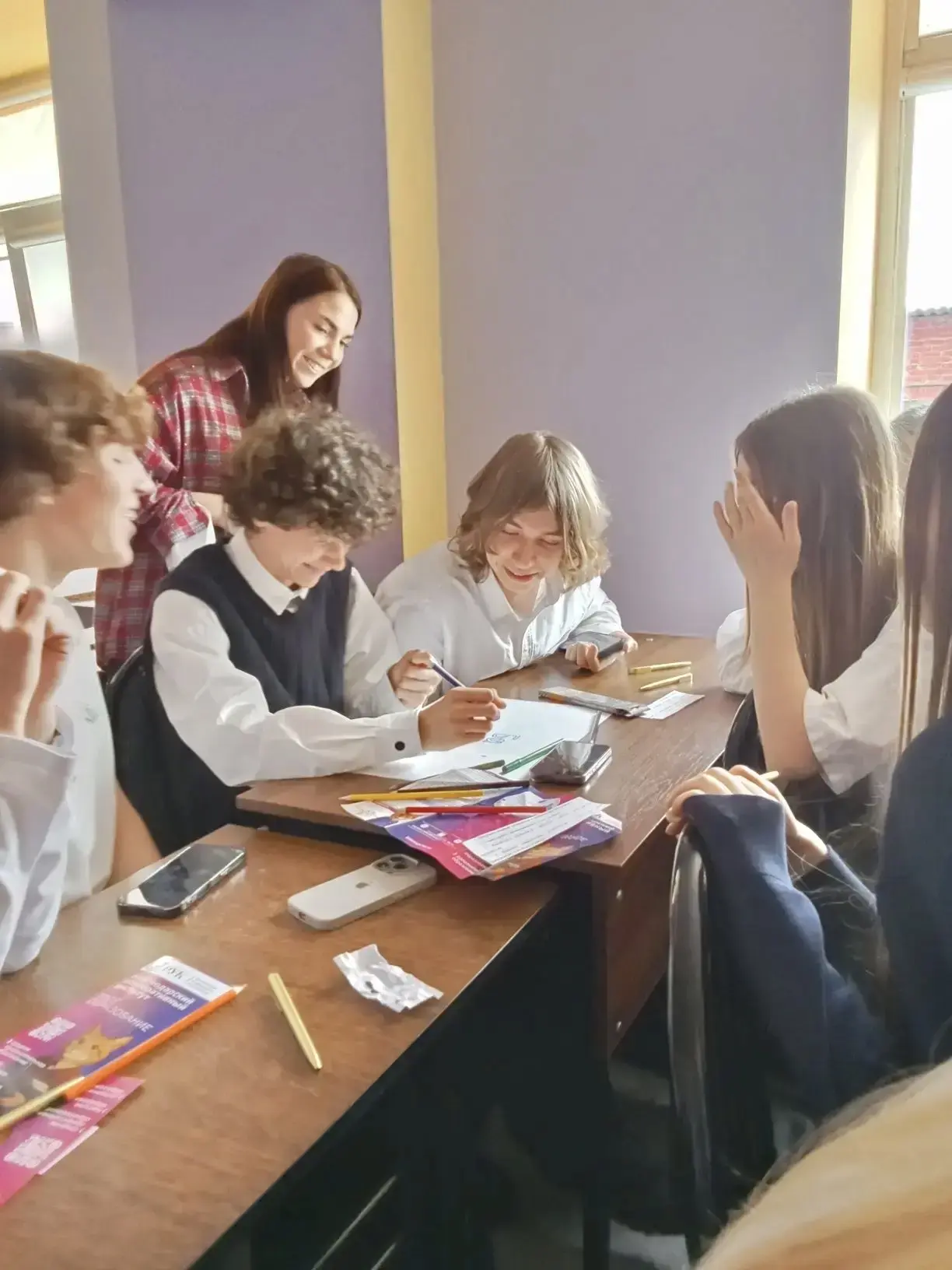 14 февраля учащиеся 9 «В» класса приняли участие в Дне открытых дверей в Краснодарском кооперативном