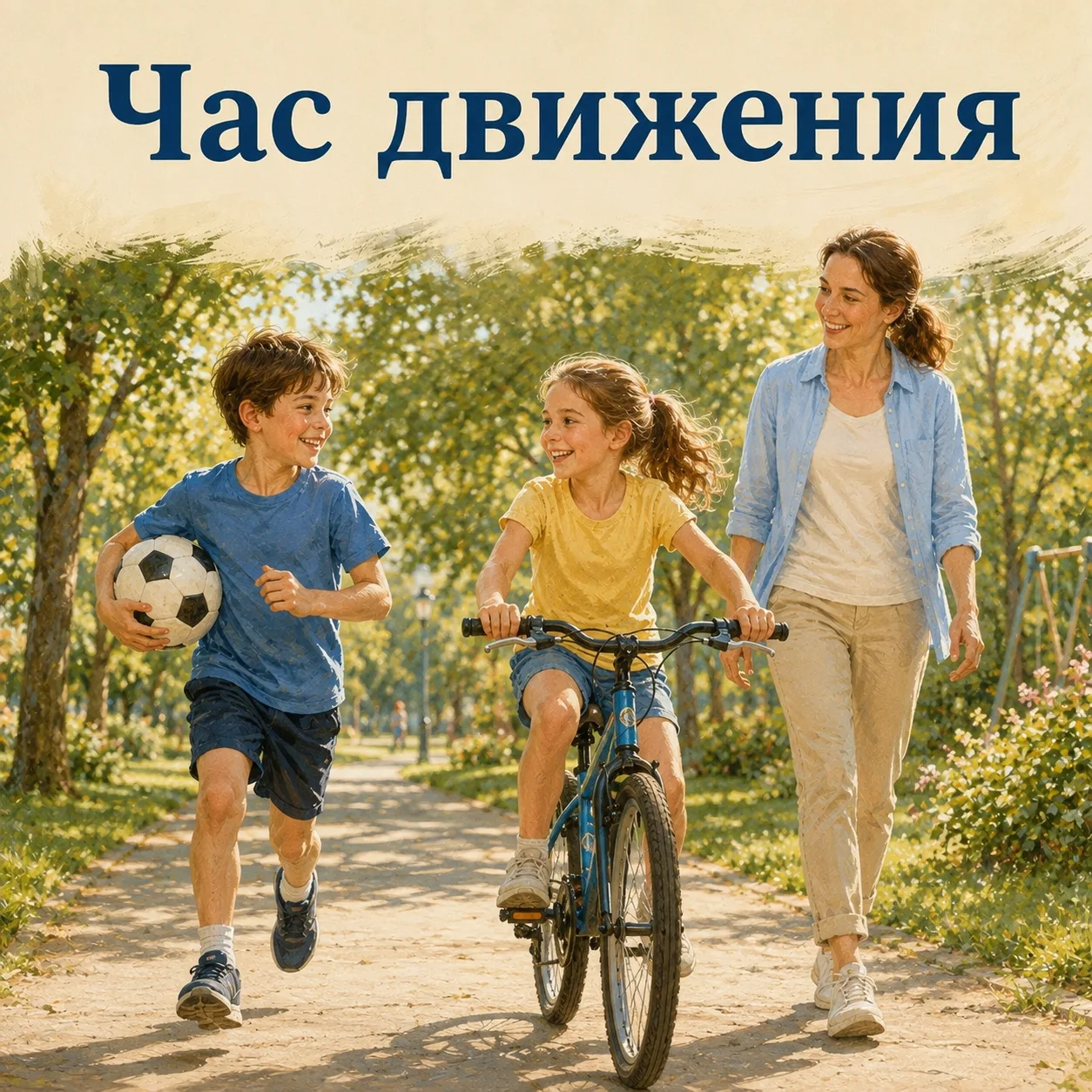🏃 Ребёнку действительно нужно двигаться около часа каждый день?