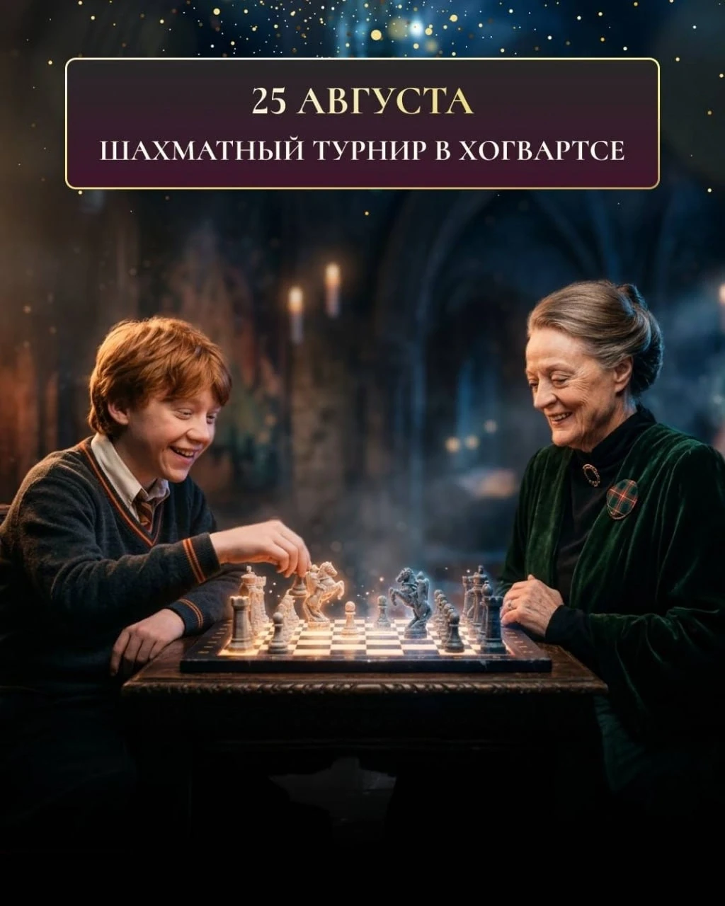 ♟ А смогли бы вы обыграть Рона Уизли?