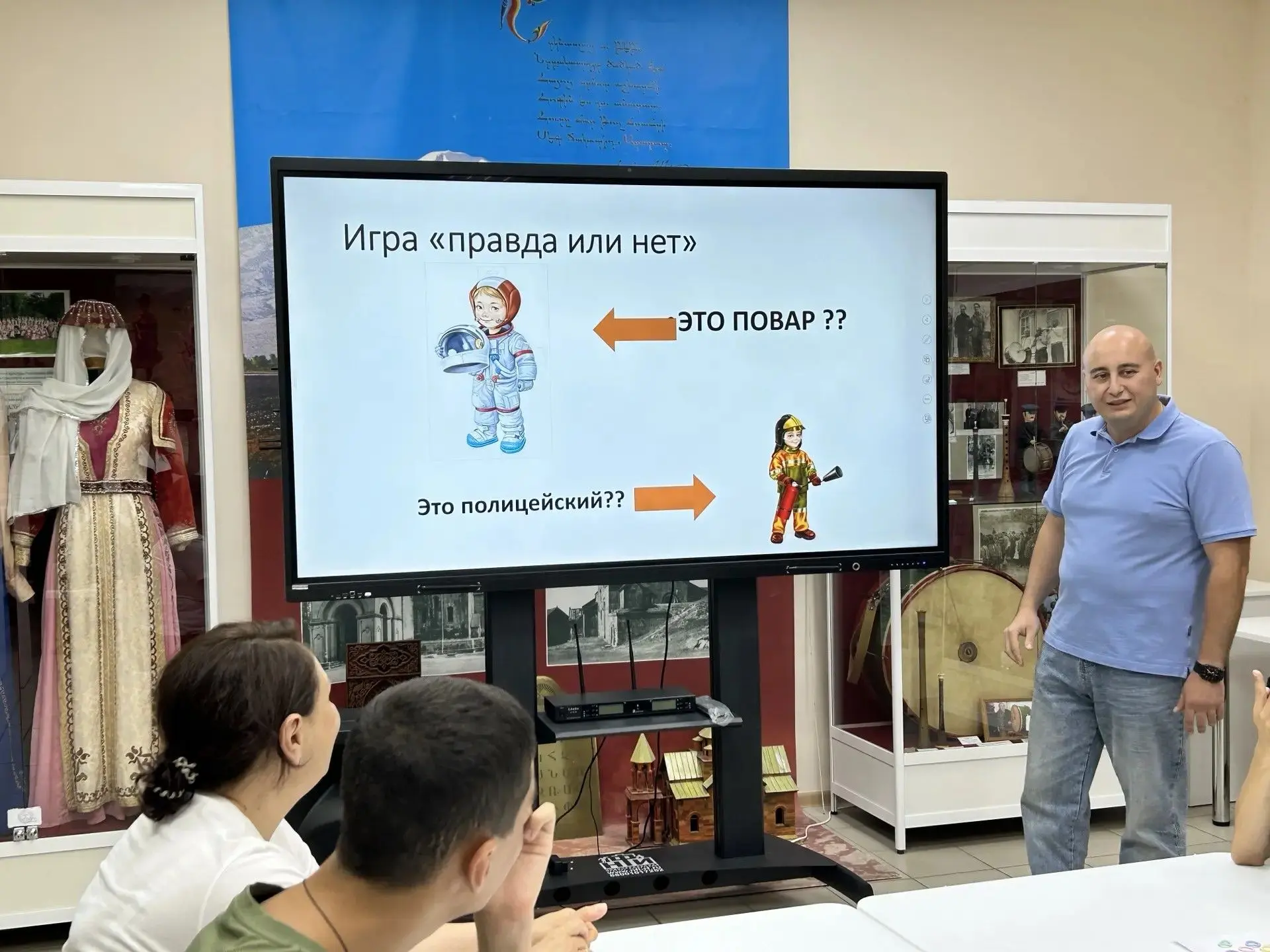 9 июля на базе Историко-этнографическго музея с.Чалтырь, районный педиатр ЦРБ Мясниковского района О