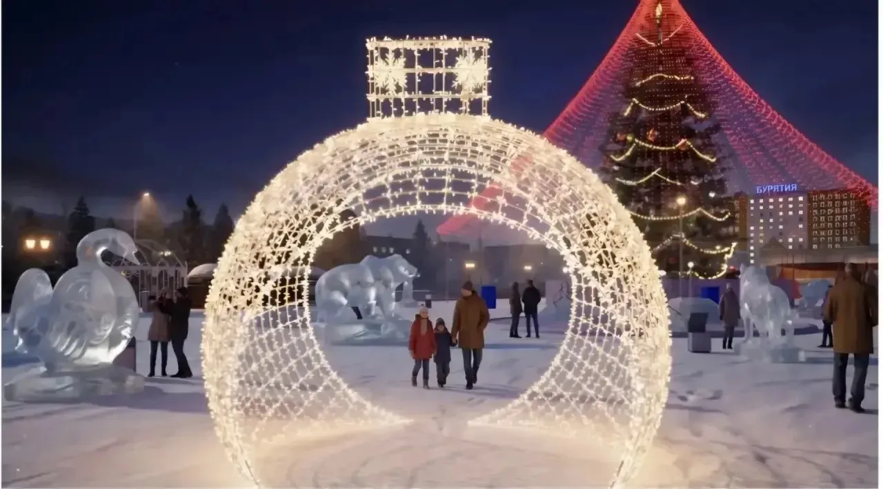 🎄 На площади Советов перед Новым годом оживёт «Ледяная сказка Аламжи»
