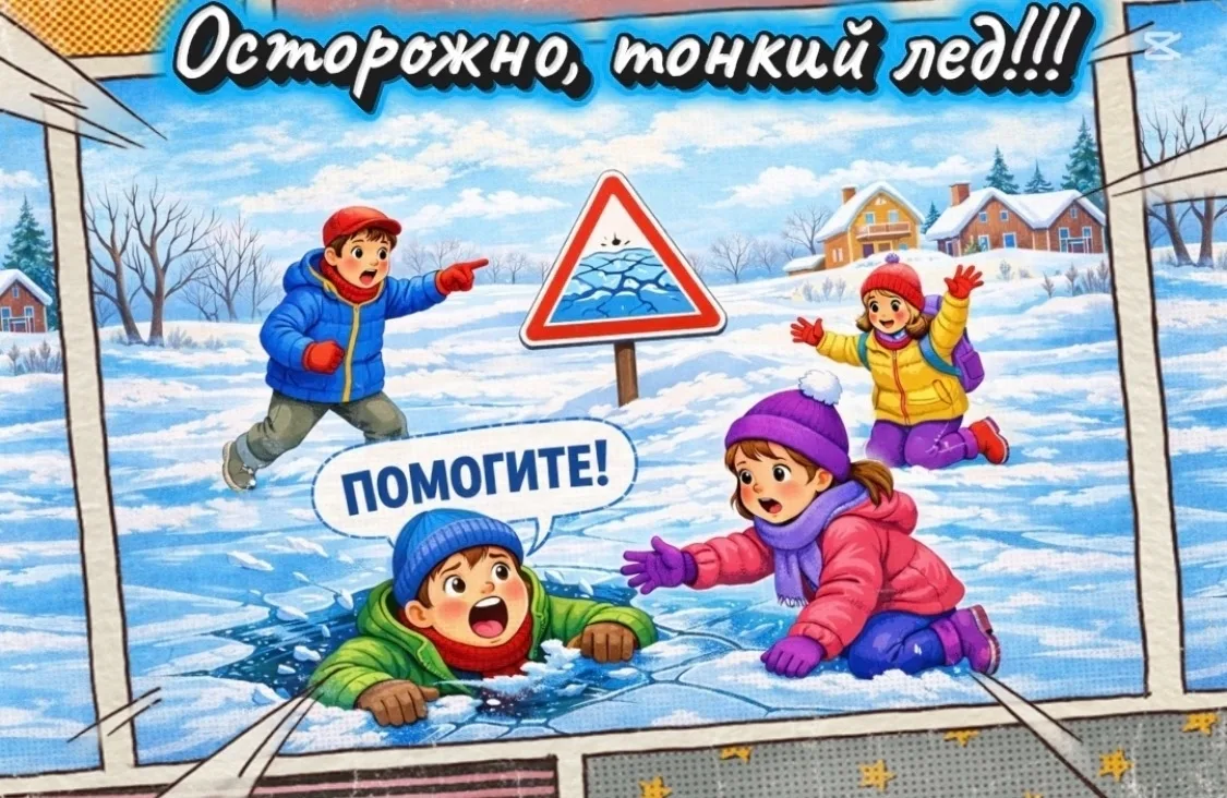 👆Осторожно: лед становится ловушкой!