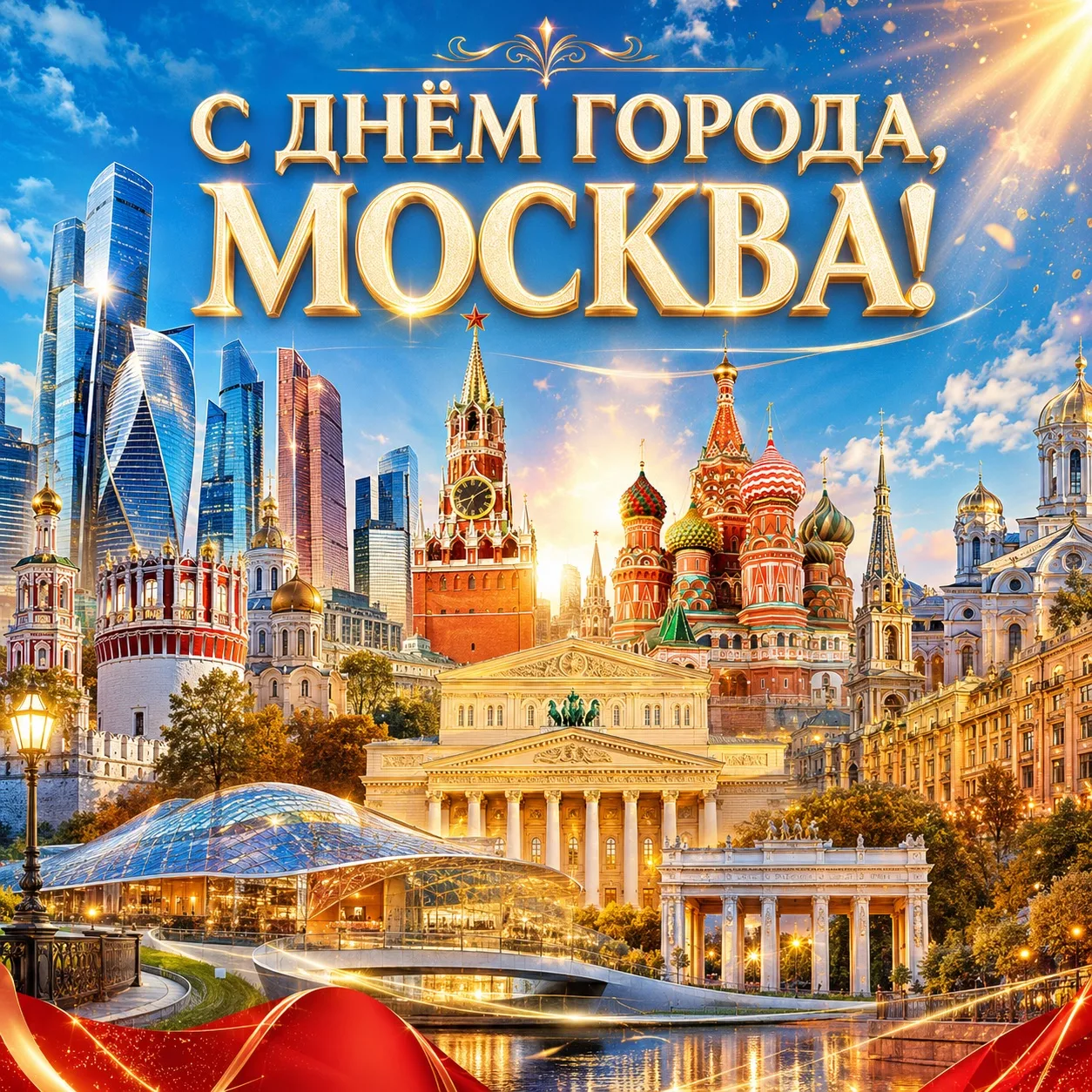 МОСКВЕ — 879 ЛЕТ!