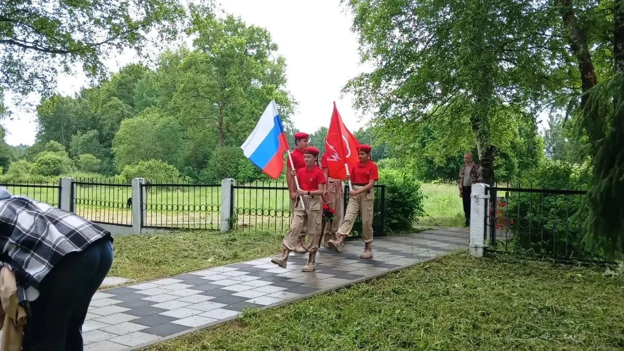 💥Юнармейцы нашей школы приняли активное участие в торжественном митинге, прсвященном 
 85-й годовщи