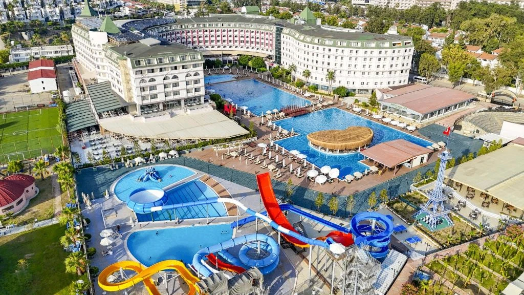 🏠 Grand cortez resort hotel & spa (ex. bayar family resort hotel & spa) 5⭐️✈️ Турция, ...
