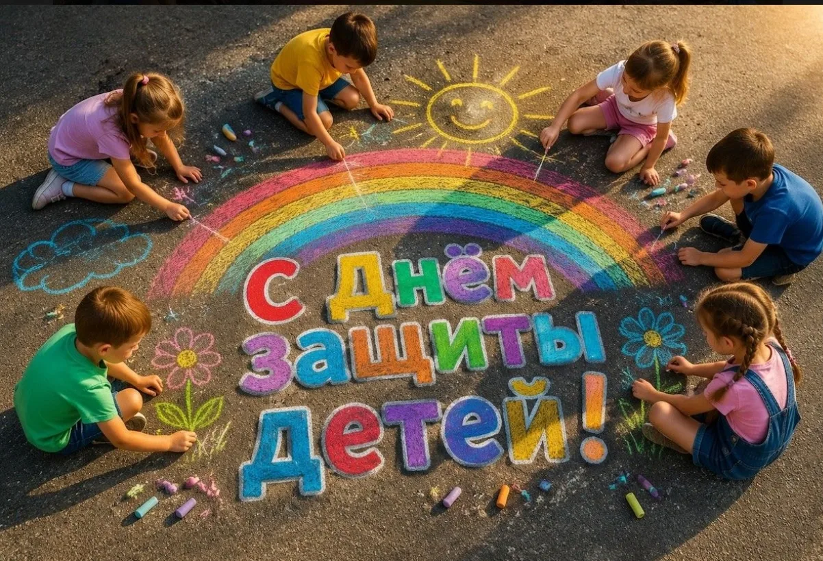 ДЕТЯМ ПЛАНЕТЫ МИРНОГО НЕБА НАД ГОЛОВОЙ, ЗДОРОВЬЯ И СЧАСТЬЯ