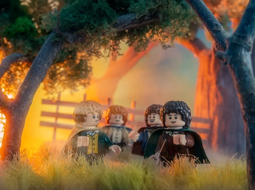 🪄 Немного волшебства и никакой графики: the.brick.sorcerer воссоздал у себя дома границу Шира ради 