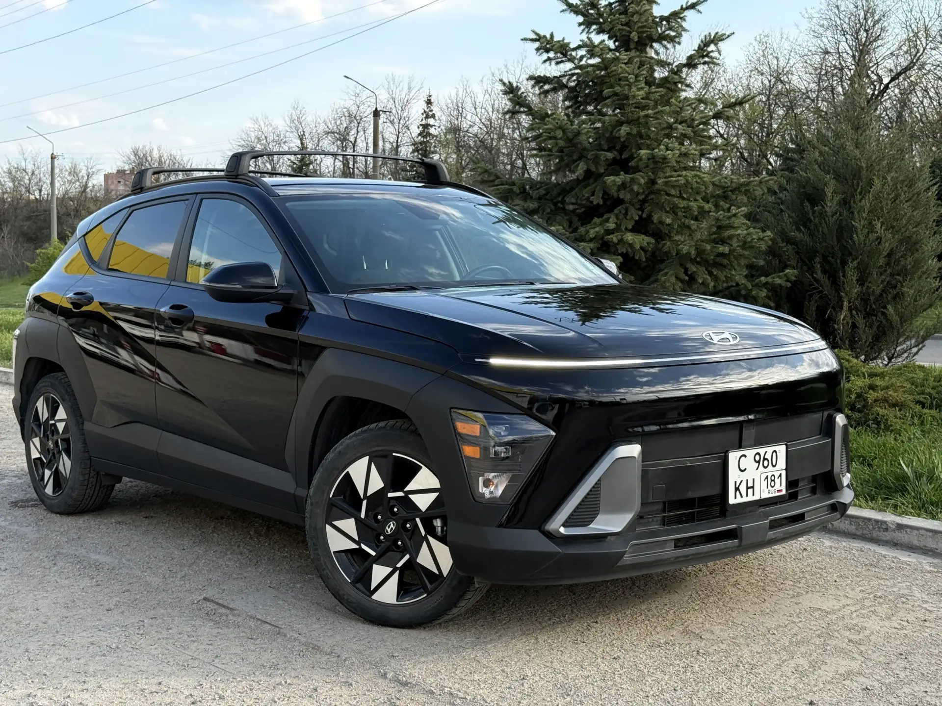 Hyundai Kona II поколение 2024 модельный год.