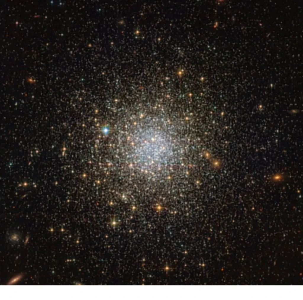 NGC 1466 известен своими крайностями: масса этого звёздного скопления эквивалентна прим...