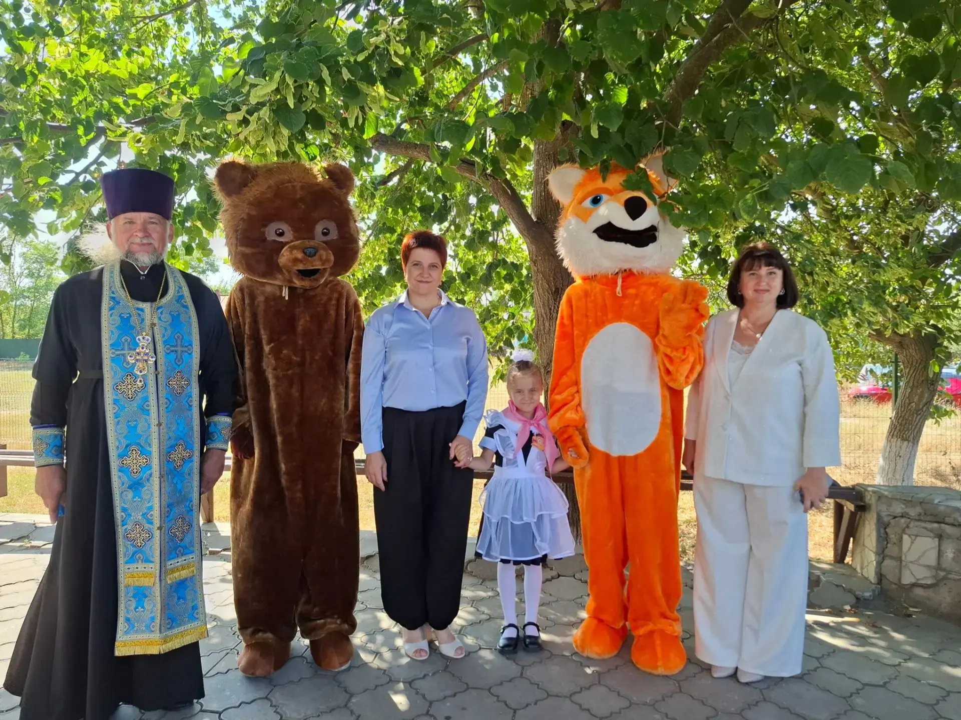 Большой праздник для маленькой первоклассницы!