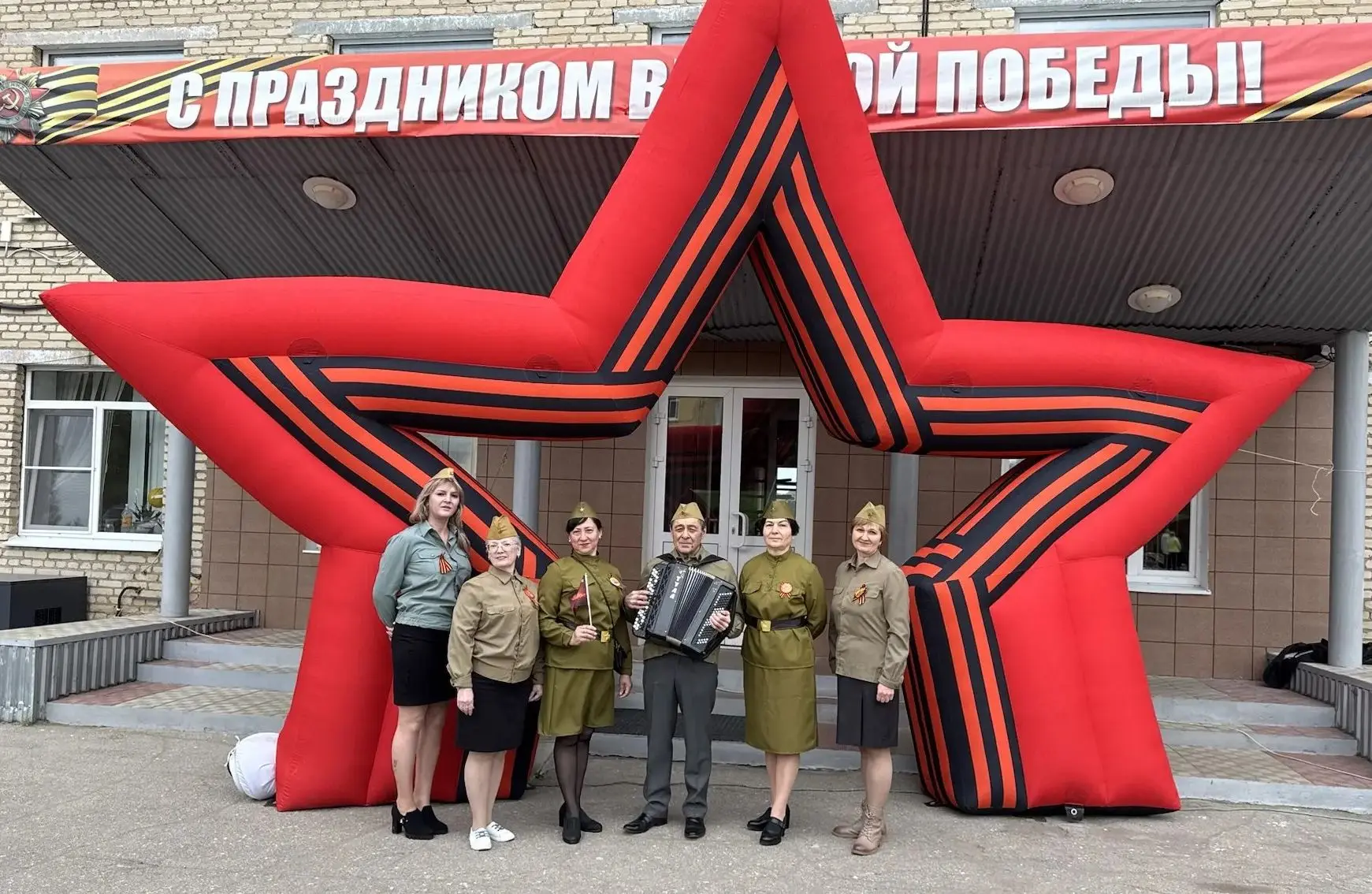 Коллектив МБУК "Соцкультцентр МО Северное Чернского района" принял активное участие в п...