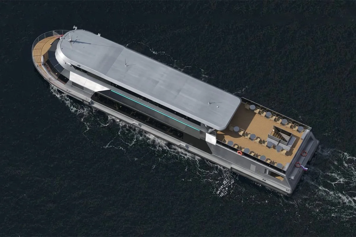 🌊 Первые электросуда «Москва 3.0» планируют спустить на воду  в 2027 году. Их уже стро...
