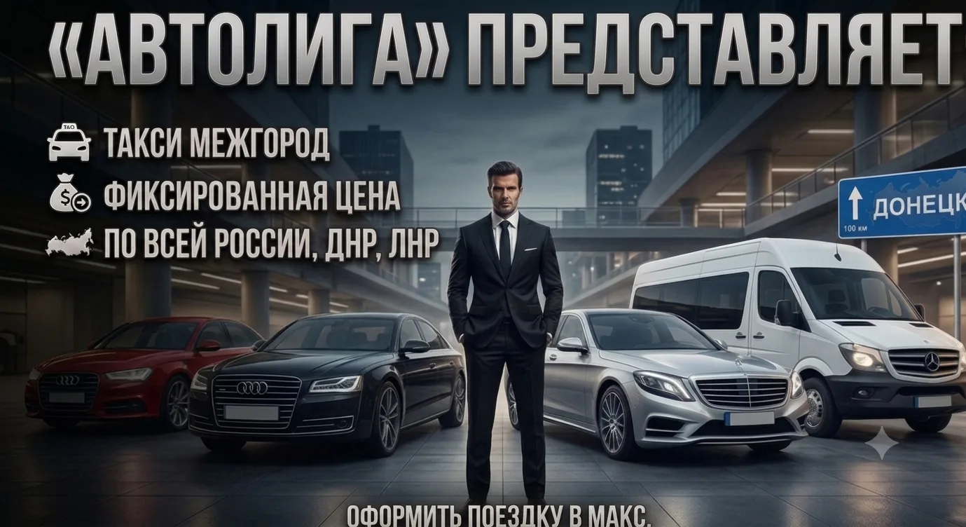 🚖 Междугороднее такси «АвтоЛига» | Поездки от 100 км по РФ, ЛДНР, Крым