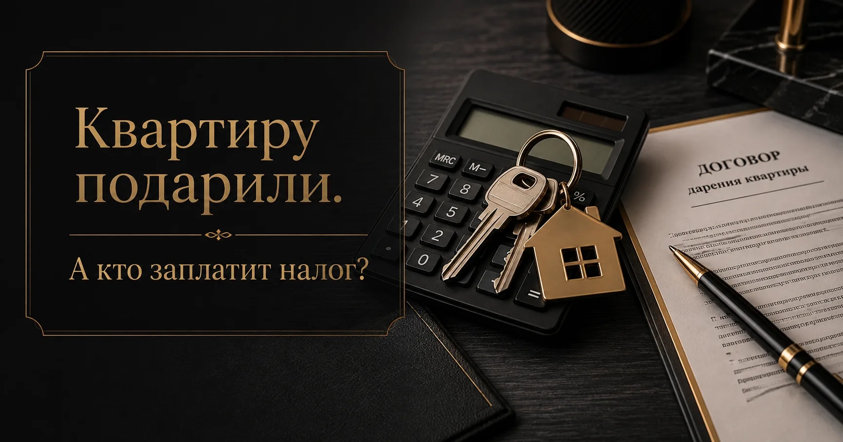 Подарили квартиру — готовьтесь заплатить налог?