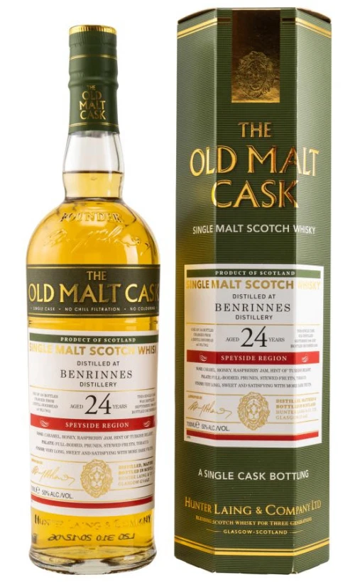 The Old Malt Cask Benrinnes 24 года: жемчужина наследия Стюарта Лэнга