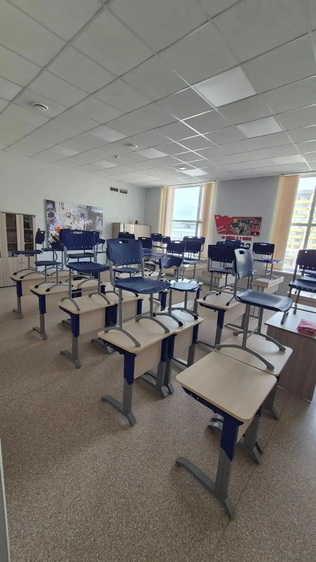 В Многопрофильной гимназии №16 к новому учебному году завершили косметический ремонт.