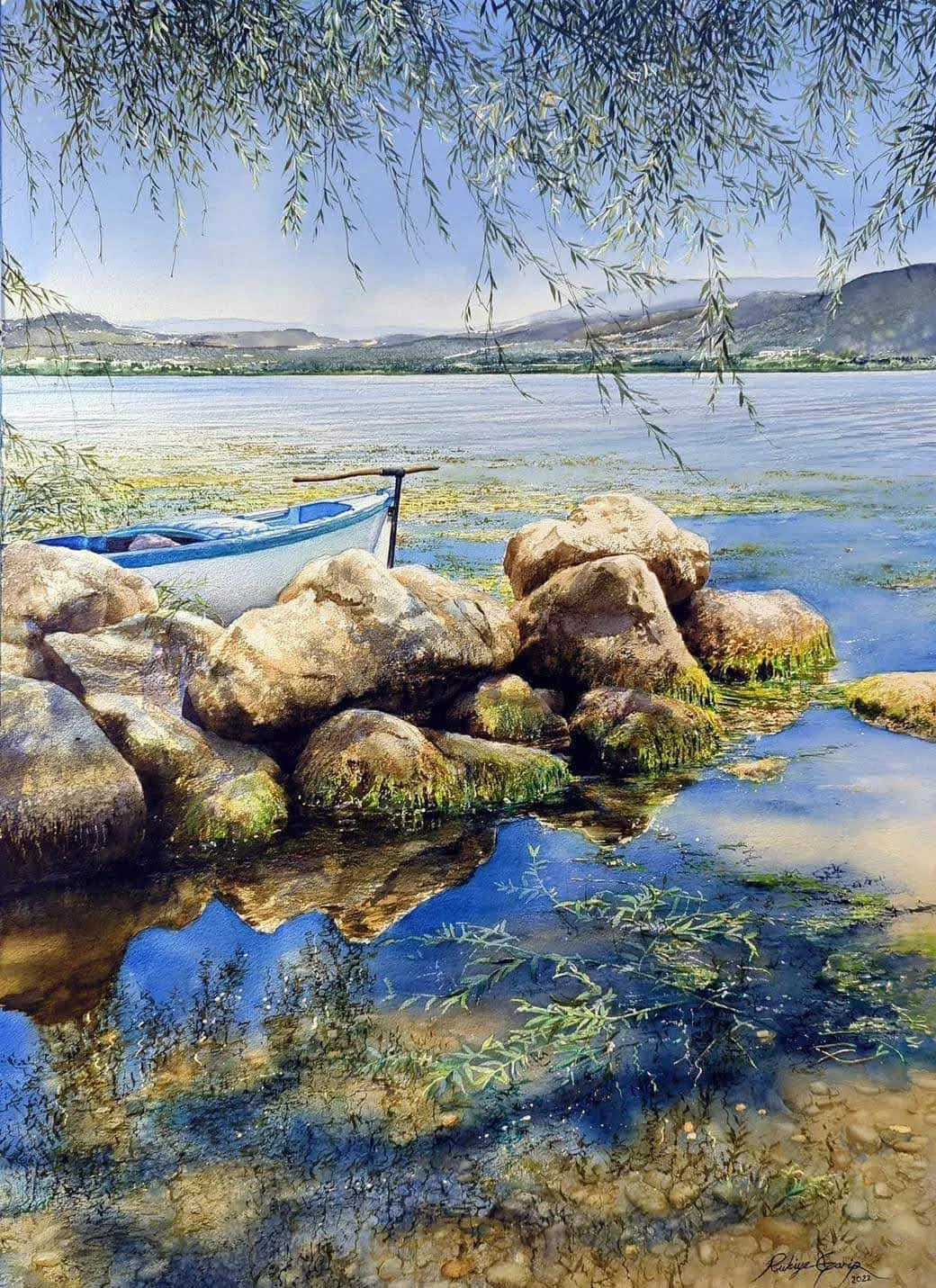 Акварелистка Rukiye Garip