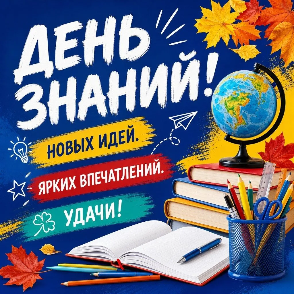 День знаний. Первый день нового учебного года, который как чистый лист. И хочется начат...