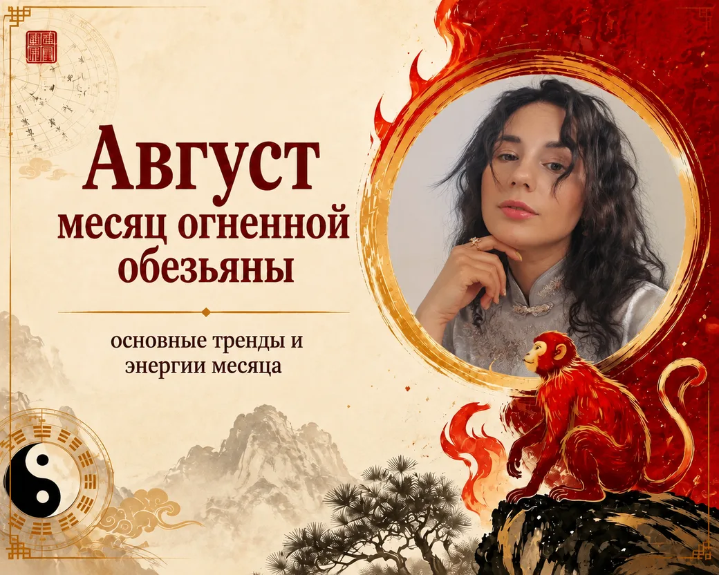 Август — месяц Огненной Обезьяны