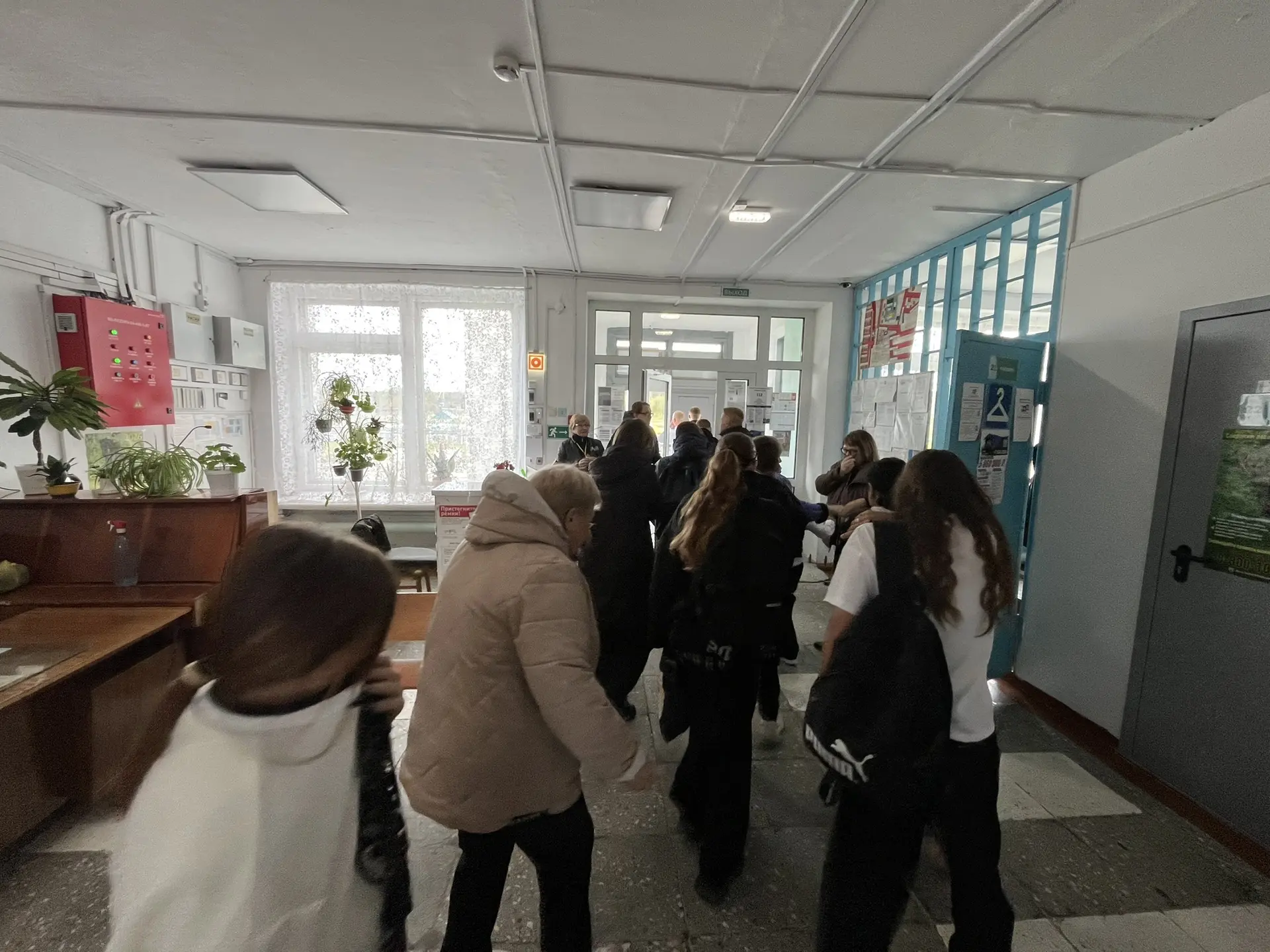 Сегодня в школе прошёл День безопасности.
