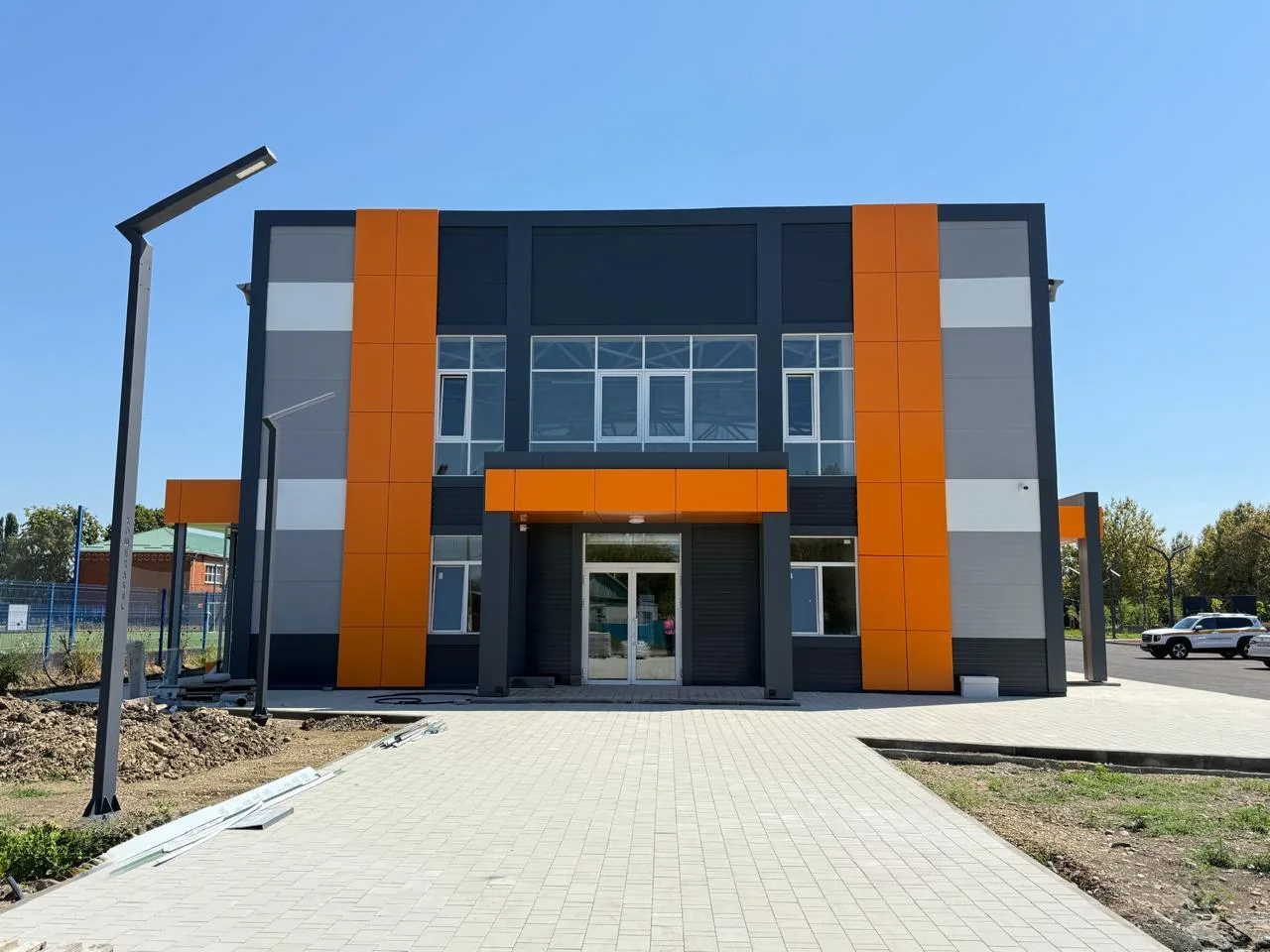 Строительство нового спортивного зала тяжёлой атлетики в Кошехабльском районе близится ...