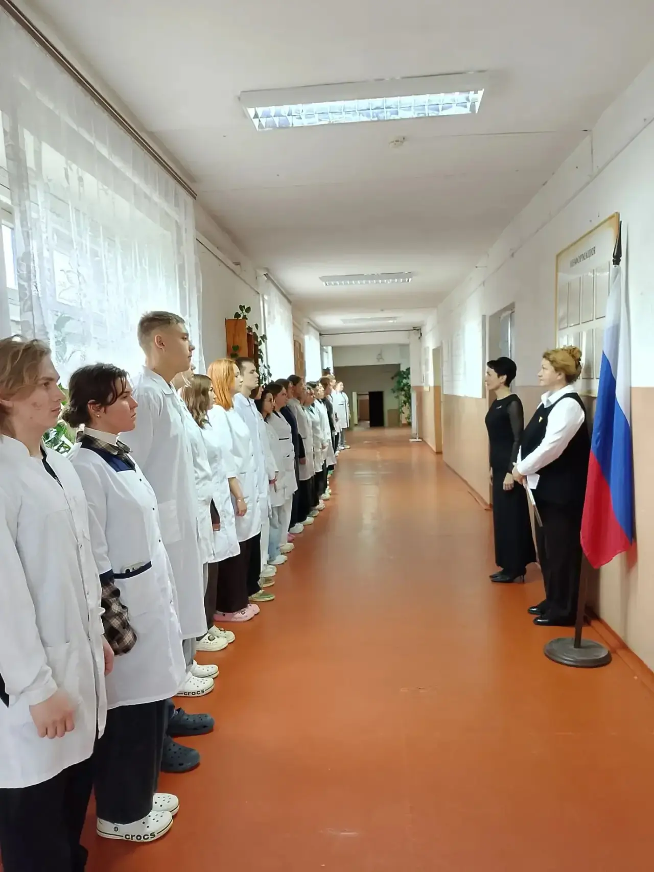 💫 В Касимовском филиале прошла торжественная линейка, посвящённая Дню СПО.